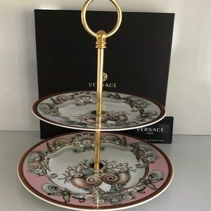 Versace cake stand new auth